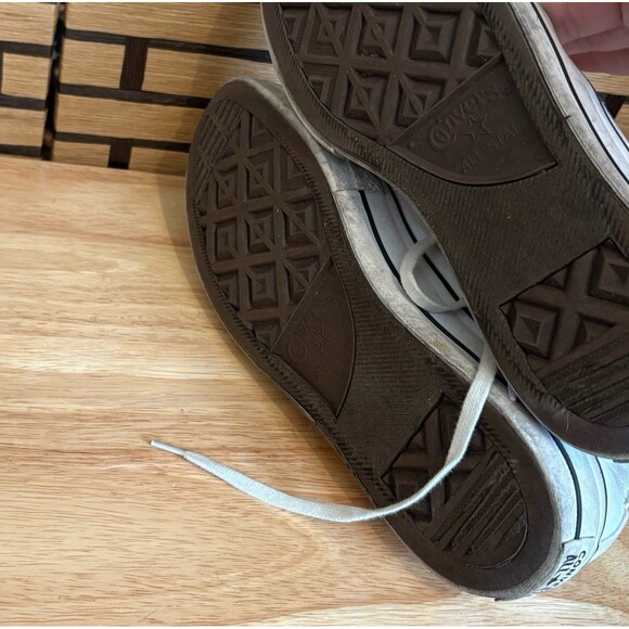 Converse Chuck Taylor All Star White Lift Platform High Top Sneakers Size 10 - Picture 9 of 9